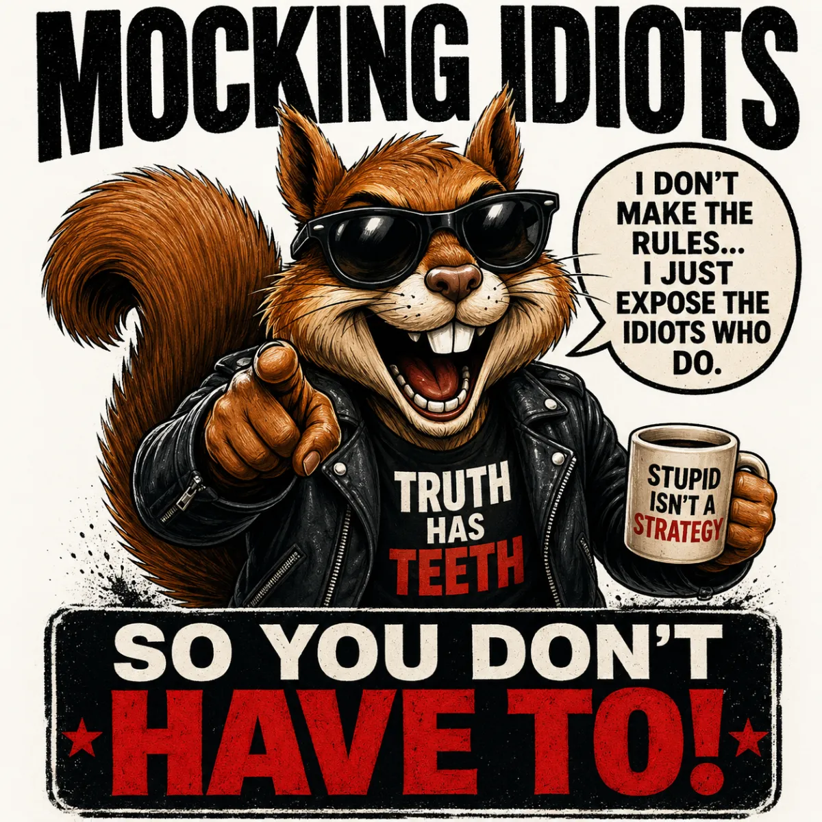 Mocking Idiots bonus NUTS! cover